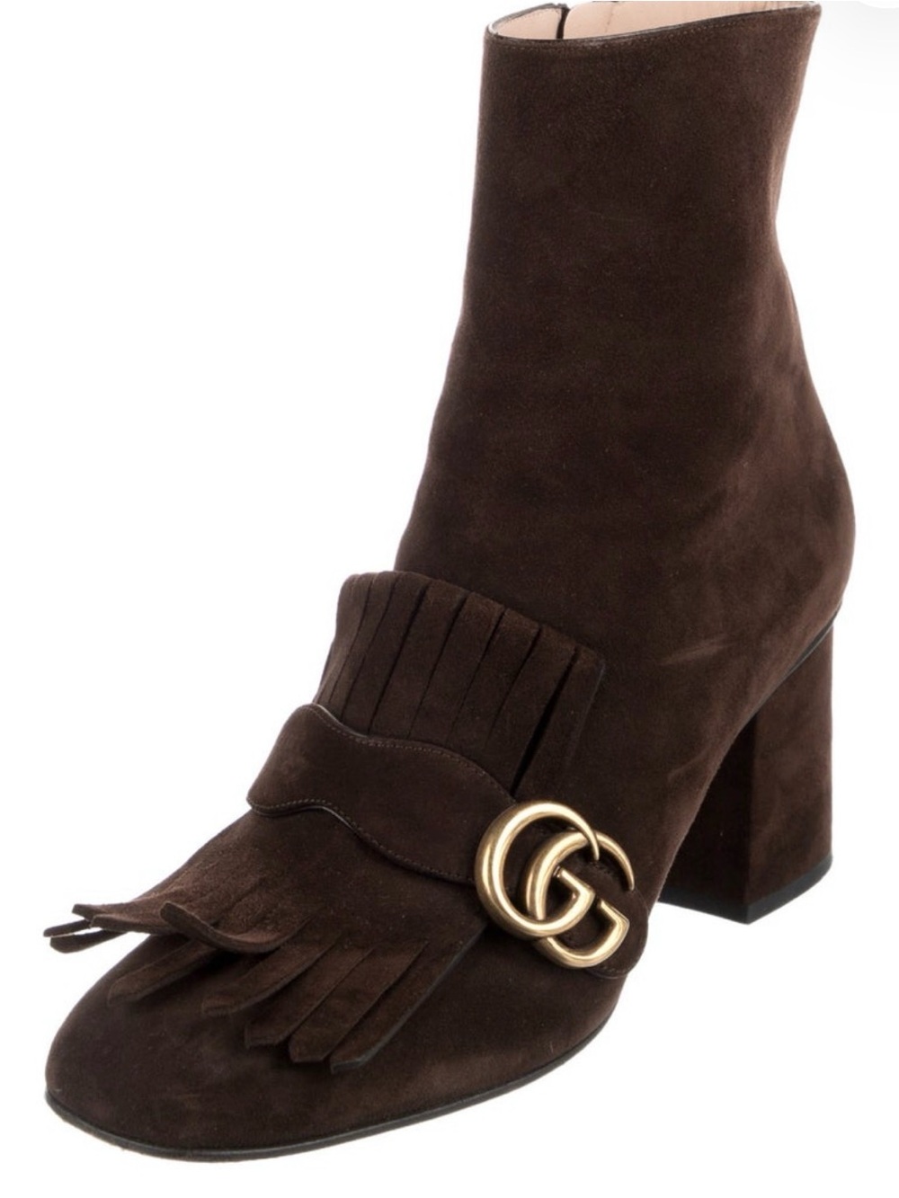 Gucci GG Marmont Ankle Booties; Size 39